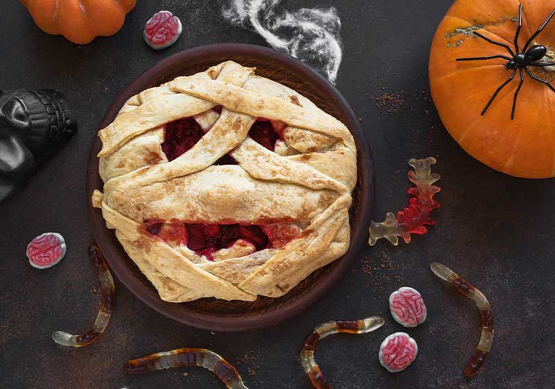 Halloween Mummy Pie | halloween desserts
