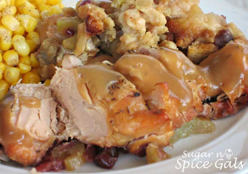 Slow Cooker Turkey And Stuffing | crockpot recipes