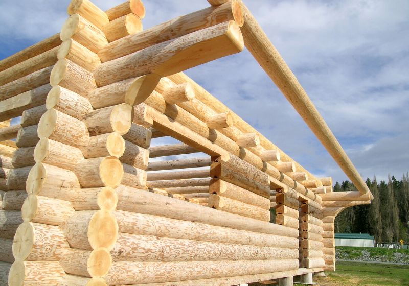 log cabin | how to build a small log cabin