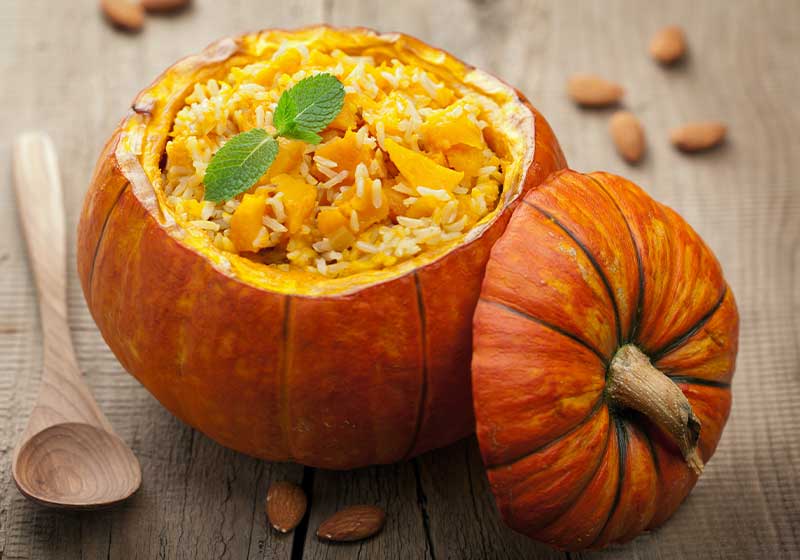 pumpkin risotto | fall pumpkins