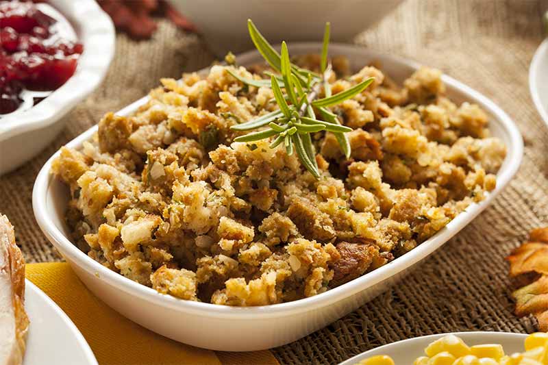 homemade-thanksgiving-stuffing-made-bread-herbs | pioneer woman recipes chicken