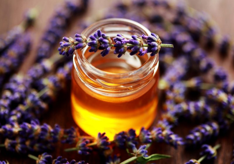 jar herbal honey lavender flowers sweet | valentines day ideas for her