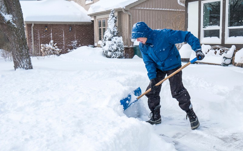 man removal snow shovel | winter storm warning near me