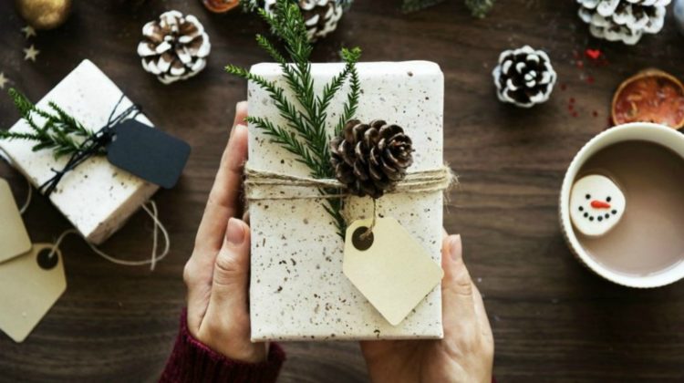 Person holding a box of gift | Homesteader's Ultimate Guide For Christmas: Gift Ideas This Year | Featured | thoughtful gifts