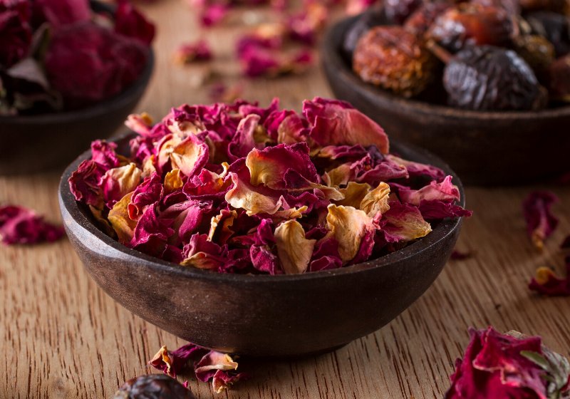 dried rose petals tea alternative medicine | how to make essential oils for diffuser