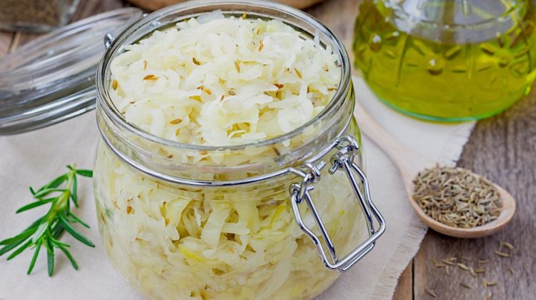 Homemade Sauerkraut | How To Make Lacto-Fermented Sauerkraut In A Mason Jar