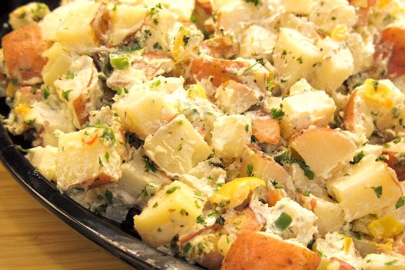 potato salad | Memorial Day BBQ And Grill Recipes To Cook For The Long Weekend | bbq menus