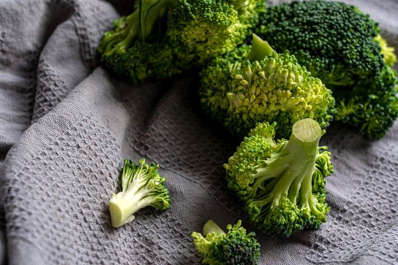 green broccoli on white towel | How To Blanch Vegetables Before Freezing | how to blanch vegetables
