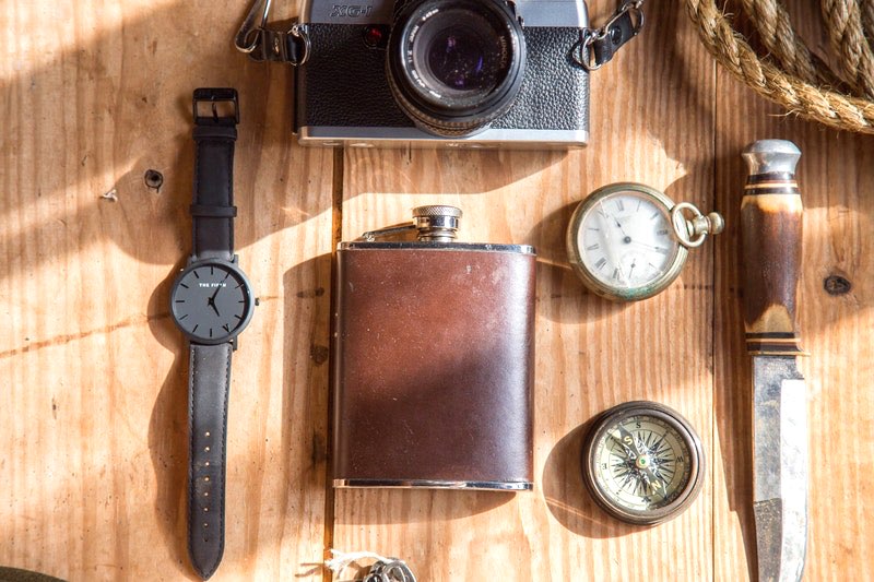 old flask | Useful Gifts For A Dad Who Wants Nothing For Father's Day | diy father's day gifts
