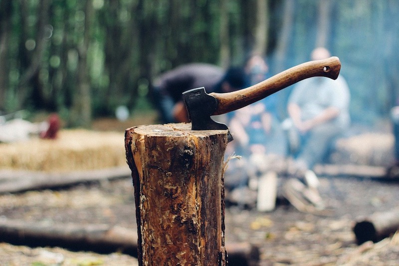 firewood chopping | Essential Summer Chores To Do On The Homestead | summer chores