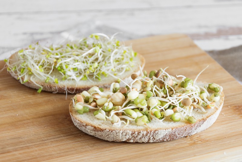 healthy-vegetarian-sandwich-sprouted-seeds-mix | sprouts recipe