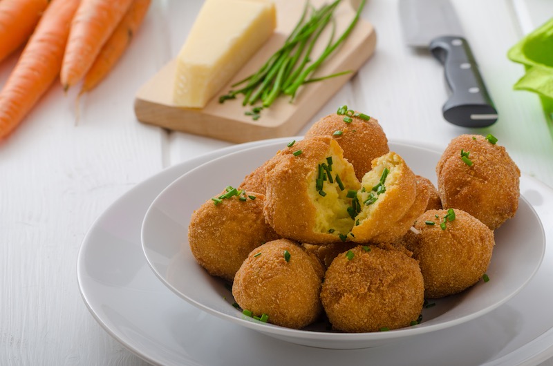 homemade-potato-croquettes-parmesan-chives | Tasty Sweet Potato Tots Recipes Perfect For Snack Time | healthy snack