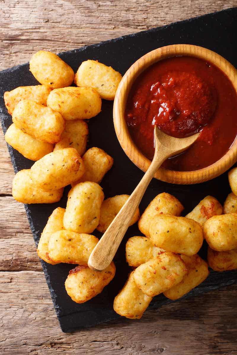 homemade tater tots tomato sauce | Tasty Sweet Potato Tots Recipes Perfect For Snack Time | dipping sauce