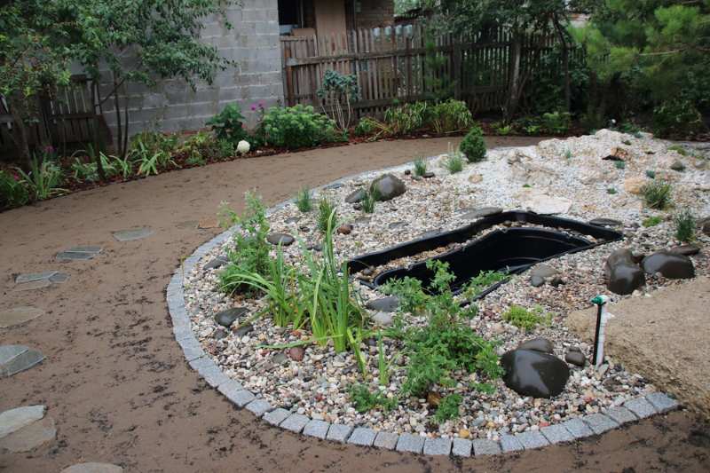 recently-created-landscape-garden-installed-preformed | raising ducks
