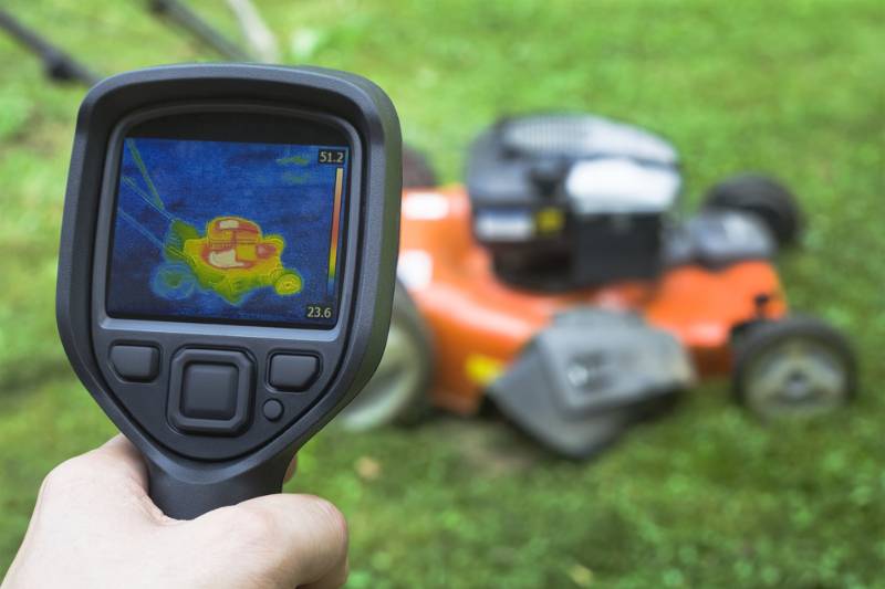 thermal image lawnmower | Lawn Mower Repair: Common Problems And How To Fix Them