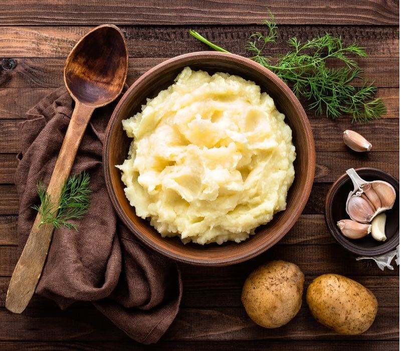 Mashed potato| simple thanksgiving menu ideas