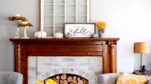 fall home decor in gray and gold concept | Fall Decorations To Dress Up Your Home For The Season | Featured