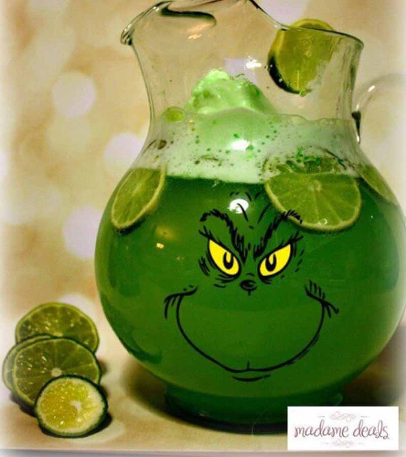 Grinch Punch Christmas Drink | classic holiday drinks