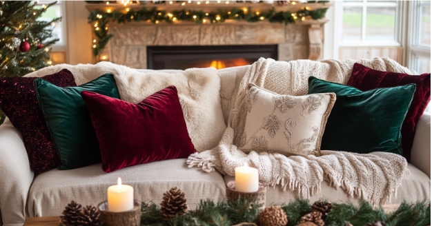 Transform Your Holiday Living Room Into a Seasonal Haven