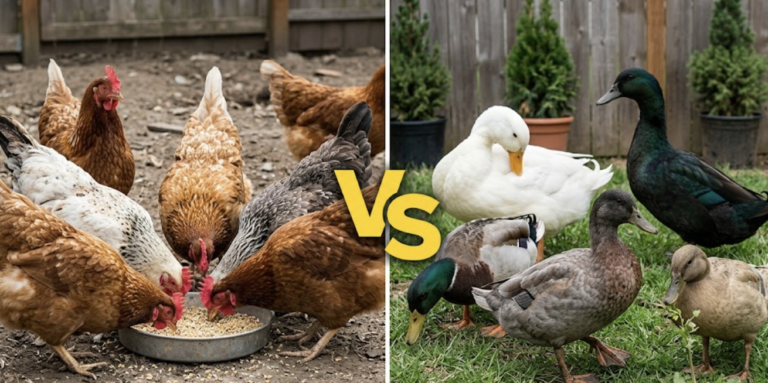 raising ducks vs chickens 2026