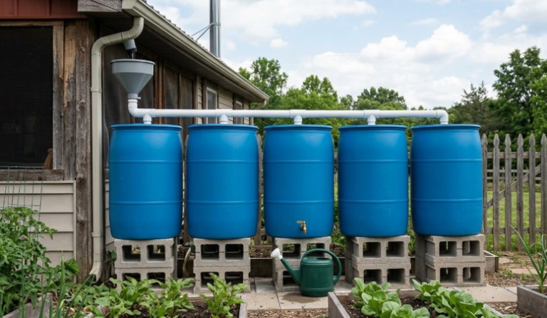 rainwater harvesting homestead