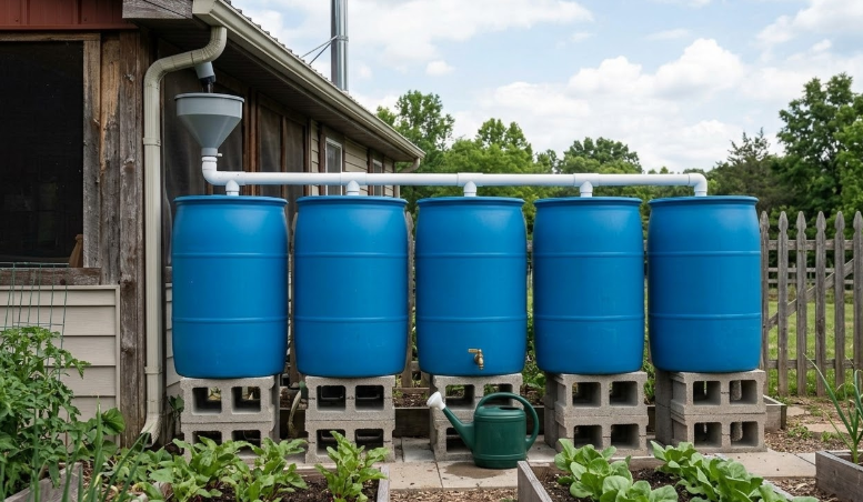 rainwater harvesting homestead