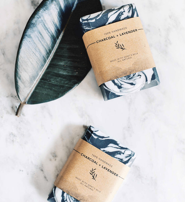 Charcoal Lavender Goat Soap | Goat Milk Soap Ideas To Soothe The Skin | Homesteading