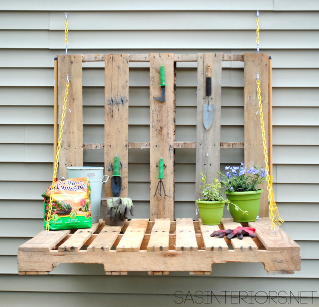Pallet Gardening Table | Pallet Projects For Your Garden This Spring Pallet Gardening Table | Pallet Projects For Your Garden This Spring