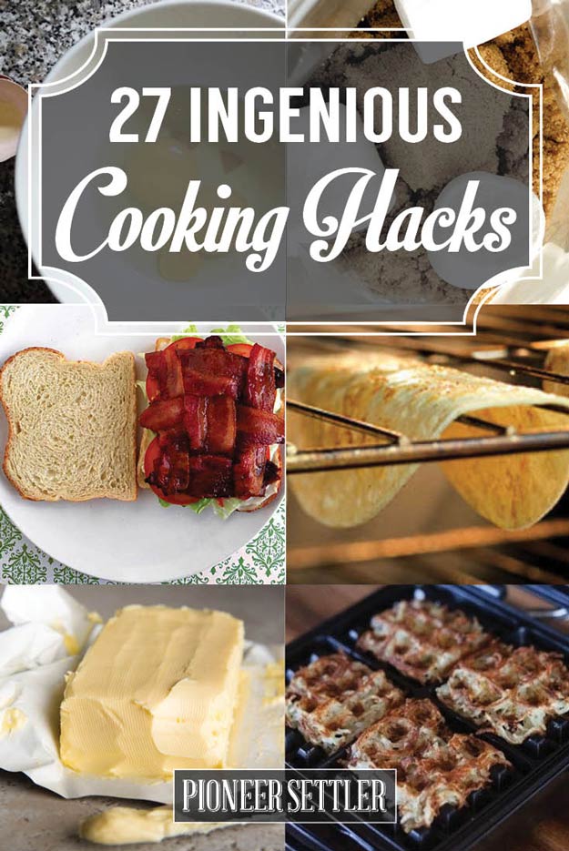 27 Ingenious Cooking Hacks