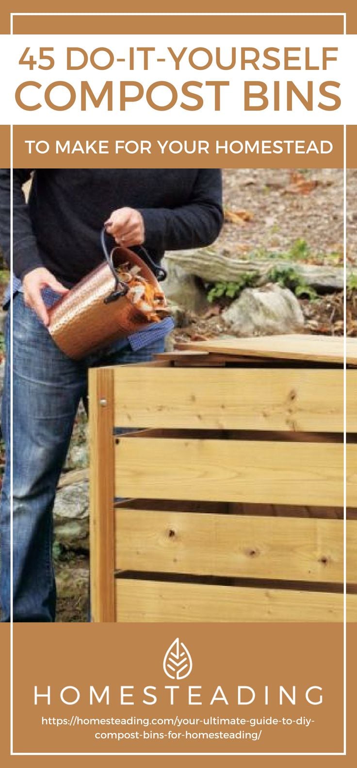 Placard | 45 DIY Compost Bins To Make For Your Homestead