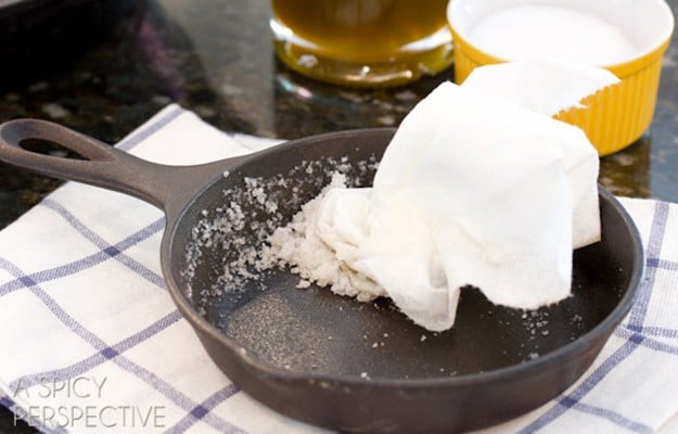 Scraping off the Stubborn Bits | 5 Must-Know Tips for Cooking with a Cast Iron Skillet