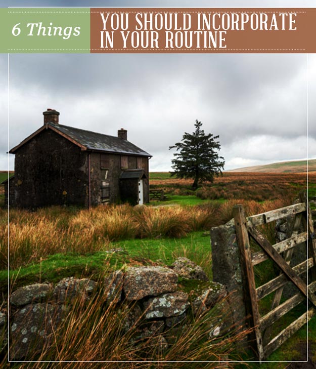 6 Things You Should Incorporate in Your Routine