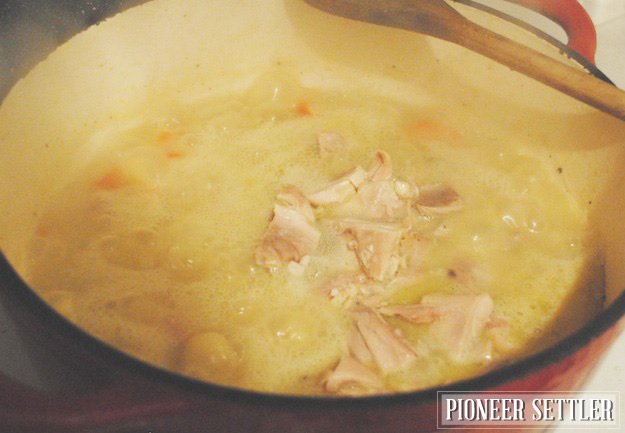 homesteading ideas, homesteading recipes, homesteading skills, leftover turkey recipe, leftover turkey recipes, recipes for leftover turkey, soup recipes, turkey leftover recipes, turkey soup from leftovers