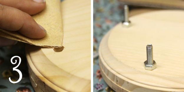 Add the knots and bolts