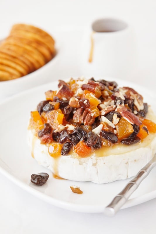 Baked Brie with Cajeta Fruits and Nuts | Cajeta Recipes