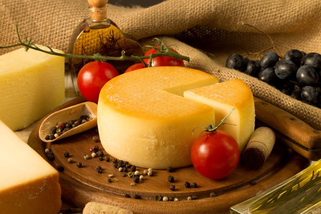 Cut Cheese Wheel
