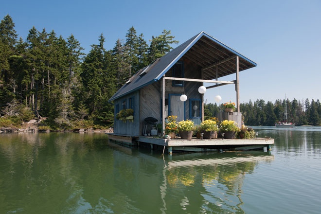 240 Square Foot Floating Cabin | Tiny Living Ideas | Live Big While Going Small | Homesteading