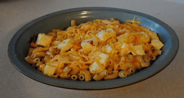 Mix In Pasta and Sauce | Ditch The Box - Homemade Mac And Cheese
