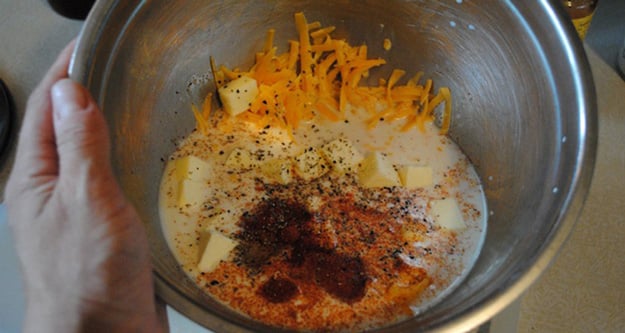 Prepare Your Cheese Sauce | Ditch The Box - Homemade Mac And Cheese