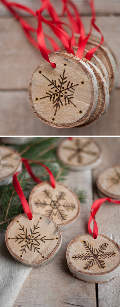Etched Snowflake Ornaments | Stunning Homemade Christmas Ornaments You Can DIY On A Budget