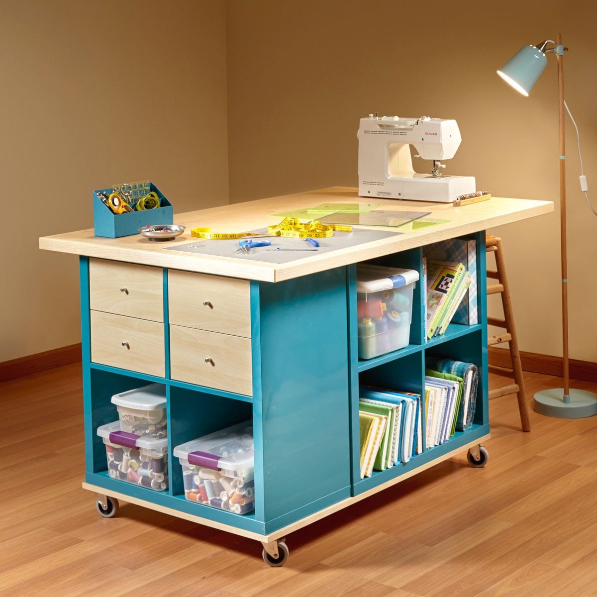Ikea Kallax Hack: Craft Room Storage | Extra Space Storage Ideas | Make Your Space Work For You