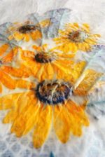 Finished pressed flowers