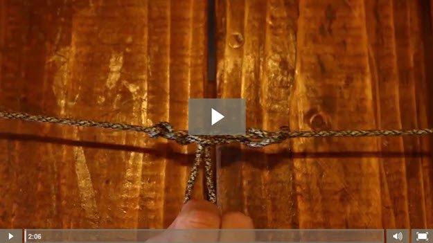 Fishing and Lure Making - Tying knots - Drop Loop Knot