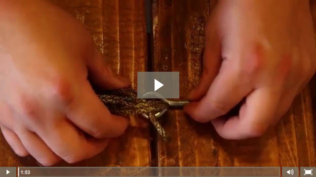 Fishing and Lure Making - Tying knots - Palomar Knot