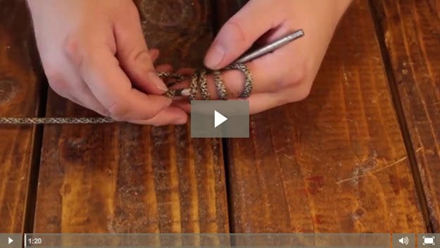 Fishing and Lure Making - Tying knots - Snell Hook Knot