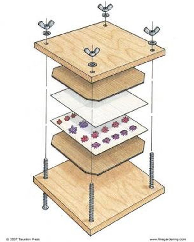 Flower press