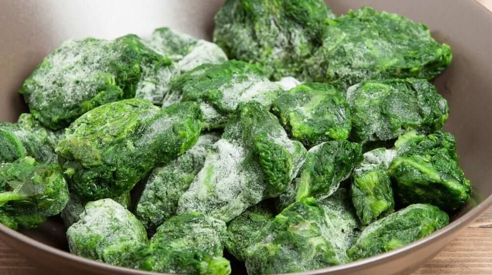 Frozen Spinach | How To Freeze kale | Step By Step Guide | Featured