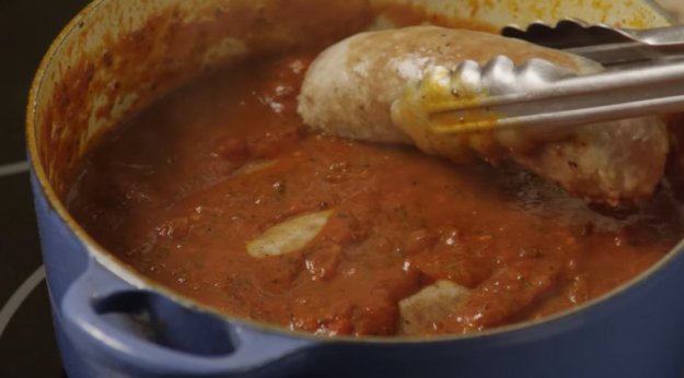 cook sausage | Homemade Spaghetti Sauce To Savor Or Store For The Holidays cook sausage | Homemade Spaghetti Sauce To Savor Or Store For The Holidays