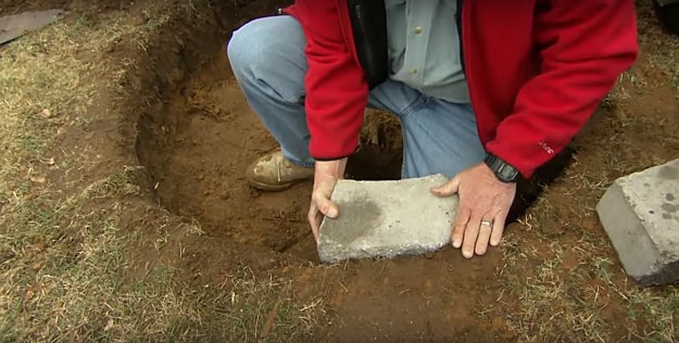 Dig A Hole | How To Build A Fire Pit | Homesteading Outdoor Projects