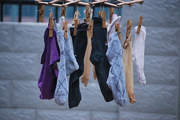 Sorting Laundry Articles | How To Dry Laundry The Practical Good Old Homesteading Way